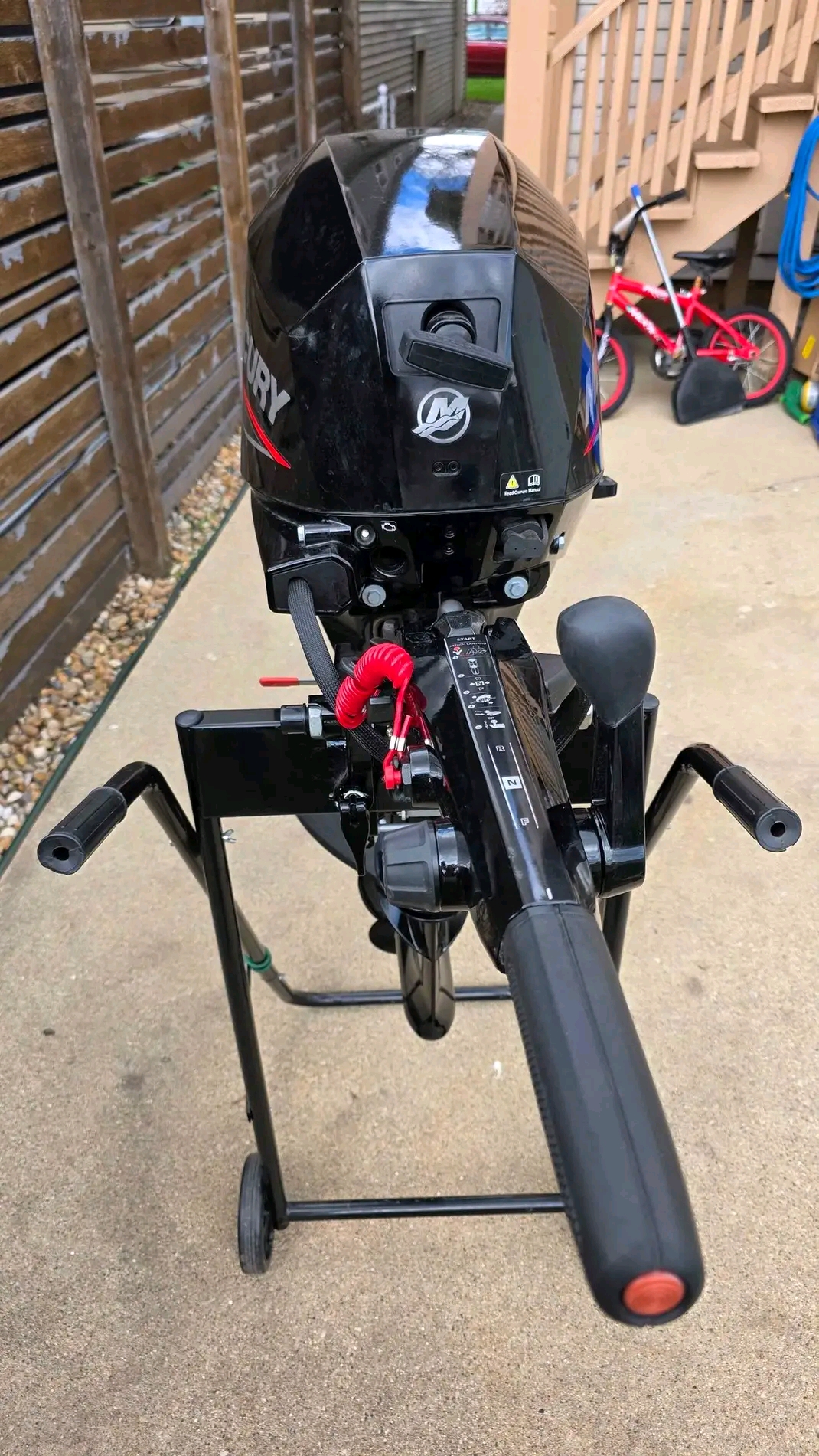 Mercury 15HP 4 Stroke Outboard - Image 6