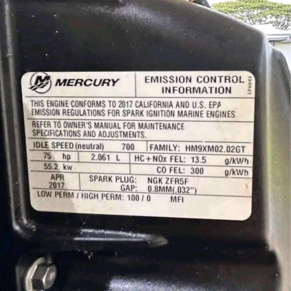 Mercury 75HP 4-Stroke Outboard - Image 9