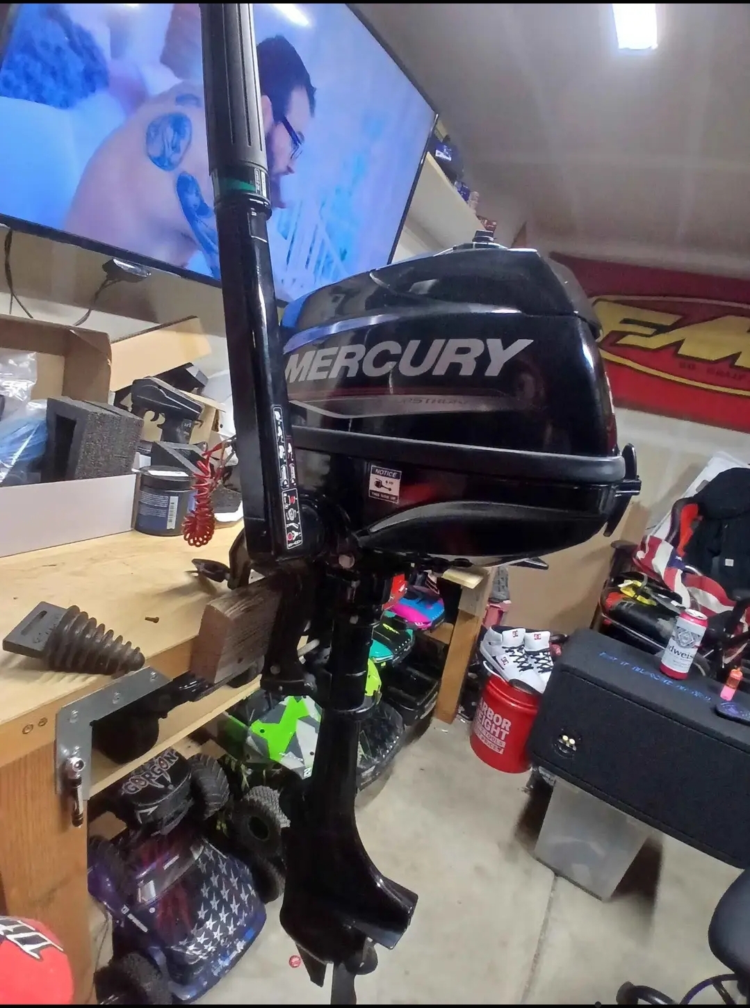 Mercury 2.5HP 4 Stroke Outboard Motor - Image 3