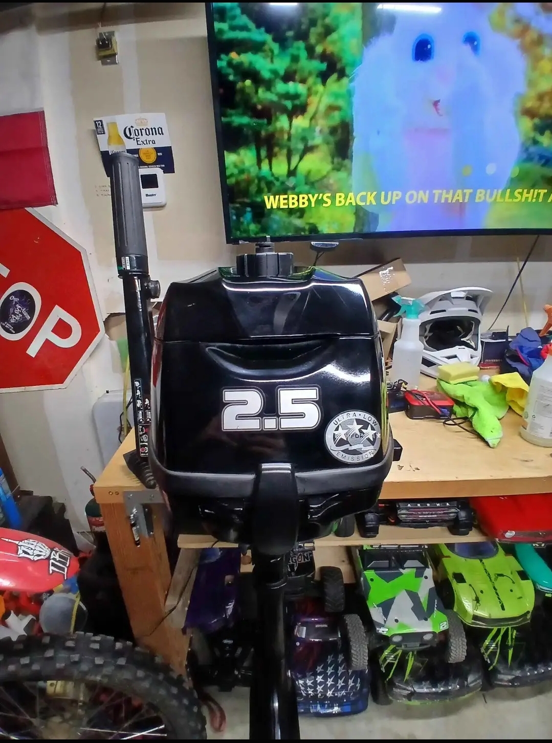 Mercury 2.5HP 4 Stroke Outboard Motor - Image 7