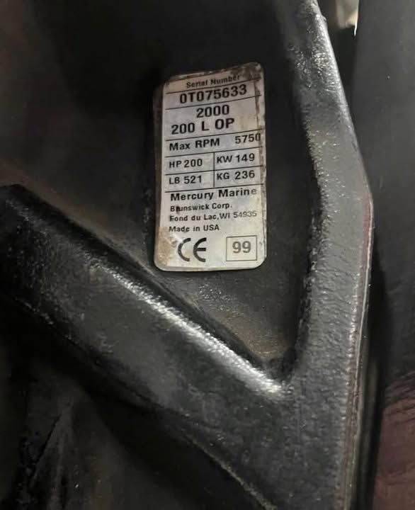 Mercury 200HP 2-Stroke Outboard - Image 7