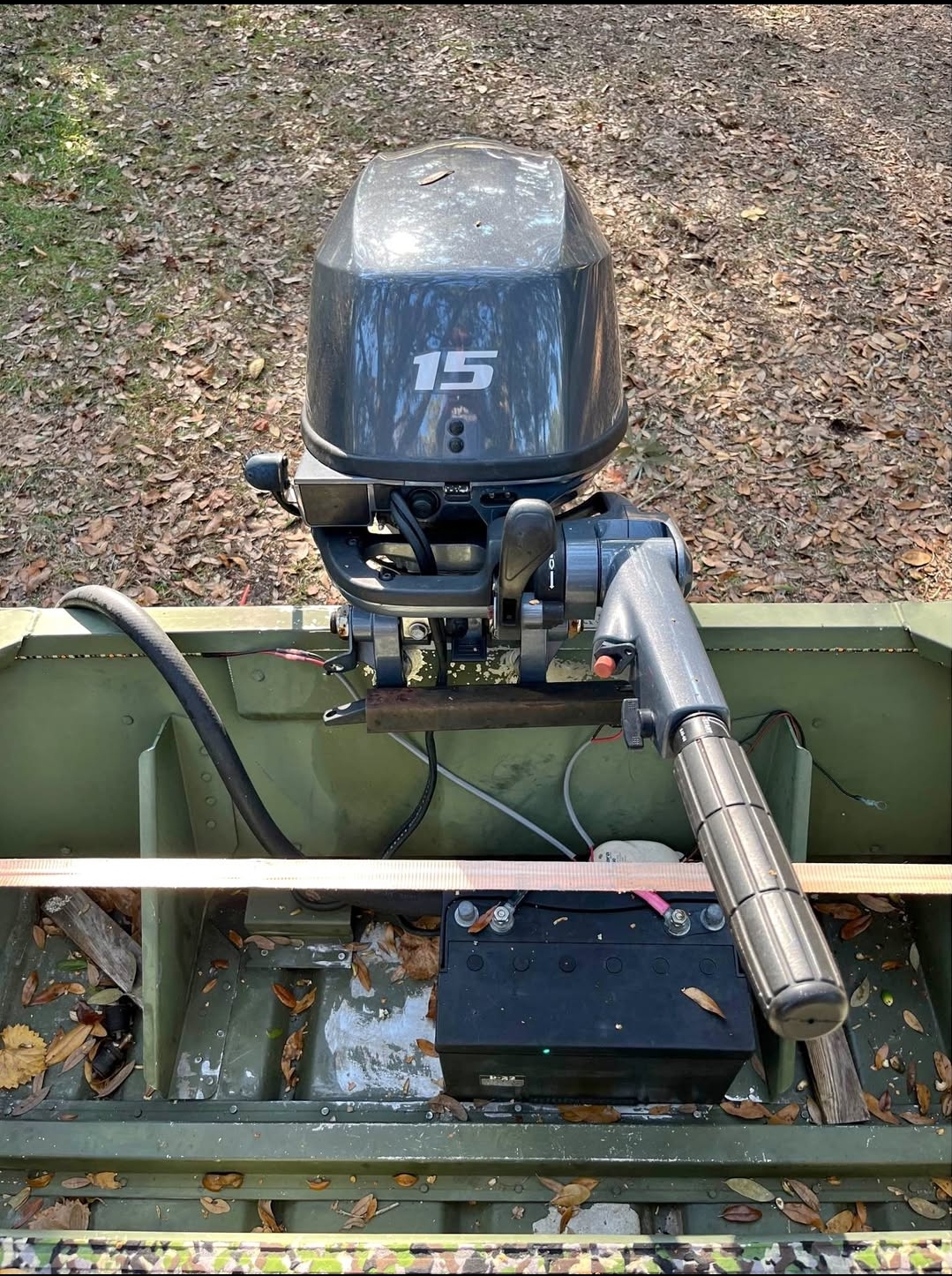 Yamaha 15HP 4-Stroke Outboard - Image 2